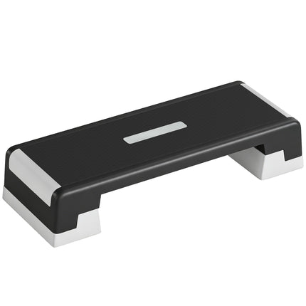 Nastavitelná aerobní step platforma, protiskluzová, 3 výšky 15-25 cm