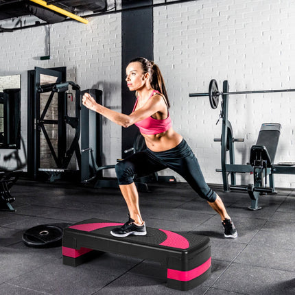Nastavitelný aerobní stepper, 3 výšky, nosnost 250kg