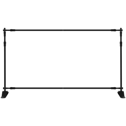 Adjustable Backdrop Banner Stand, 10x8 ft, Carry Bag