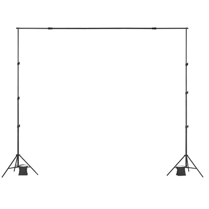 Adjustable Backdrop Stand Kit, 8.5 x 10 Ft, 2 Tripods