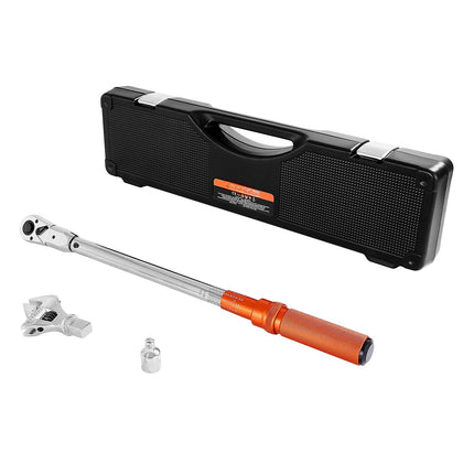 Adjustable Click Torque Wrench, 1/2-Inch, 20-160 lbf-ft, ±2% Accuracy