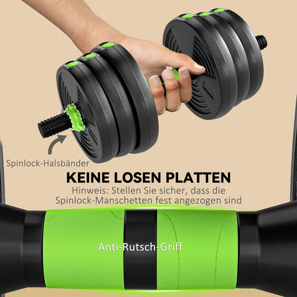 Adjustable Dumbbell Set 25KG – Home Strength Training