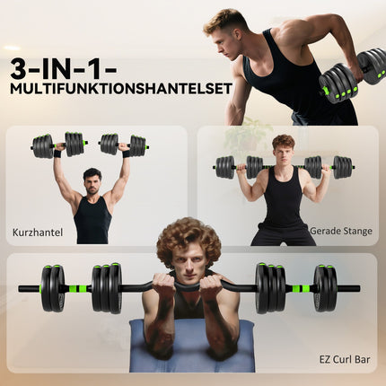 Nastavitelná sada činek 30KG – silový trénink doma
