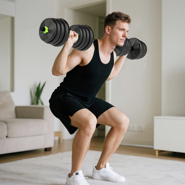 Nastavitelná sada činek 30KG – silový trénink doma