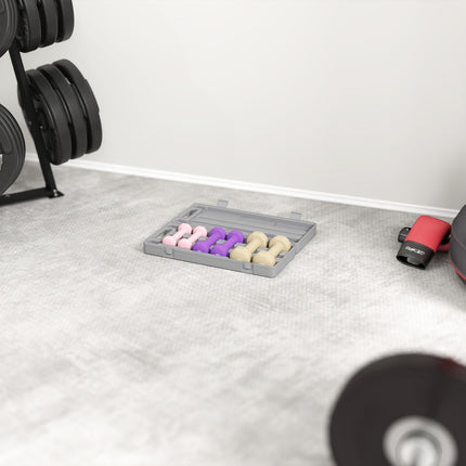 Nastavitelná sada činek s kufříkem, 6 párů: 0.5kg až 1.5kg