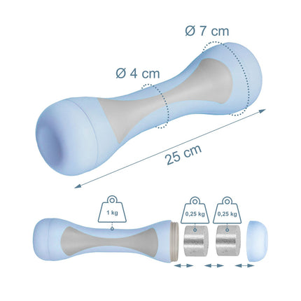 Nastavitelná sada činek – ergonomický úchop, domácí fitness
