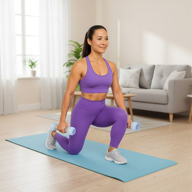 Nastavitelná sada činek – ergonomický úchop, domácí fitness