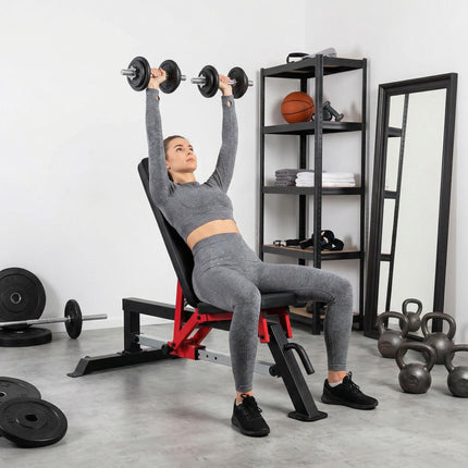 Nastavitelná posilovací lavice, 6 poloh, nosnost 250kg