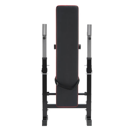 Adjustable Foldable Weight Bench, 400 lb, Squat Rack
