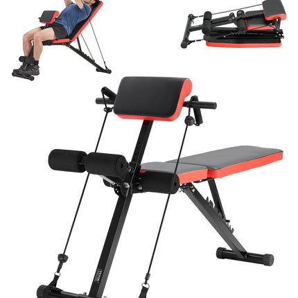 Adjustable Foldable Weight Bench, 770 lb Roman Chair