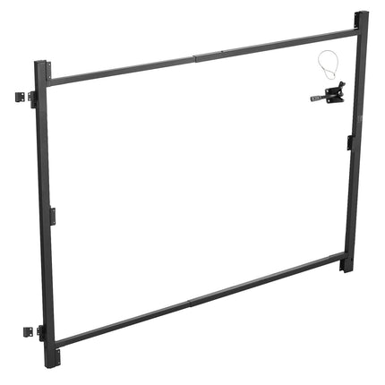 Adjustable Gate Frame Kit, 40–72 in, Anti-Sag, Latch