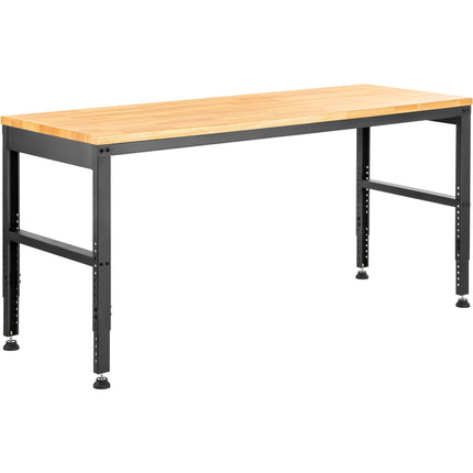 Adjustable Height Workbench 135x46cm, 900kg, Outlets
