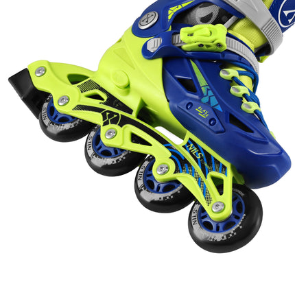 Adjustable Inline Skates, Kids Size 35-38, ABEC-7