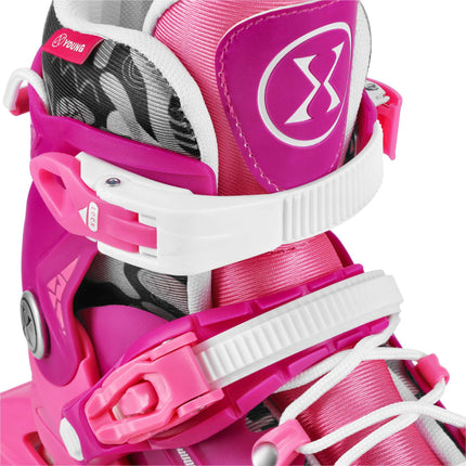 Adjustable Inline Skates, Pink, Size M 35-38