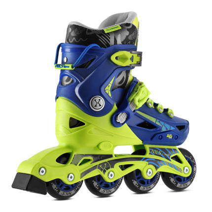 Adjustable Inline Skates, Size L 39-42, ABEC-7; 72mm Wheels