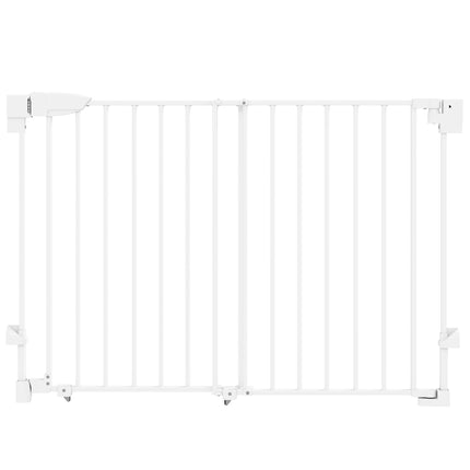 Adjustable Pet Gate, Auto-Close, 74.5-111.5 cm, White