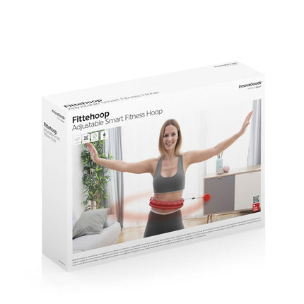 Nastavitelná chytrá fitness obruč se závažím Fittehoop InnovaGoods