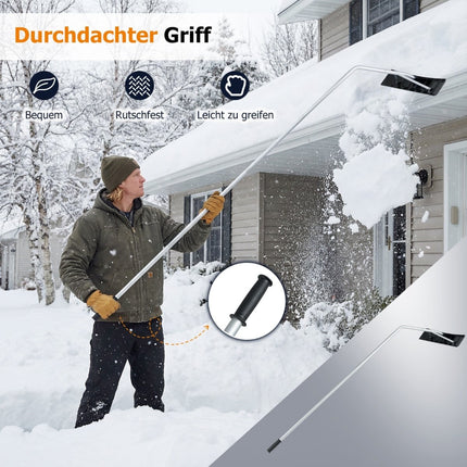 Nastavitelný shrnovač sněhu ze střechy s ABS radlicí 62.5 cm