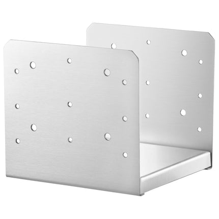 Adjustable Stainless Steel 8x8 Post Base, 4-Pack
