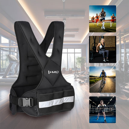Nastavitelná zátěžová vesta, 20kg