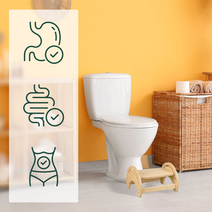 Nastavitelné bambusové WC prkénko