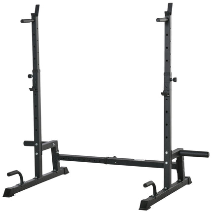 Nastavitelný stojan na činky a osy, ocel, nosnost 150 kg