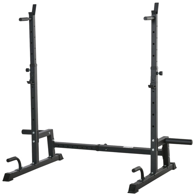 Nastavitelný stojan na činky a osy, ocel, nosnost 150 kg