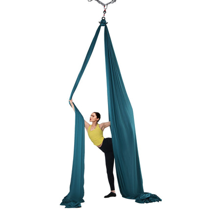 Aerial Yoga Hammock Kit, 8.7 Yards, 100gsm Nylon, Green