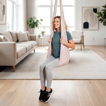 Aerial Yoga Hammock Swing, 300 lb Capacity, Spandex