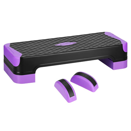 Aerobic step s balanční deskou – nastavitelný fitness stepper