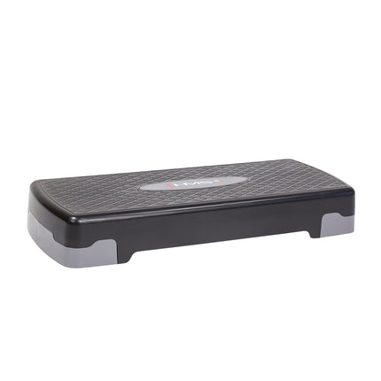 Aerobic step, černý/červený, nastavitelná výška