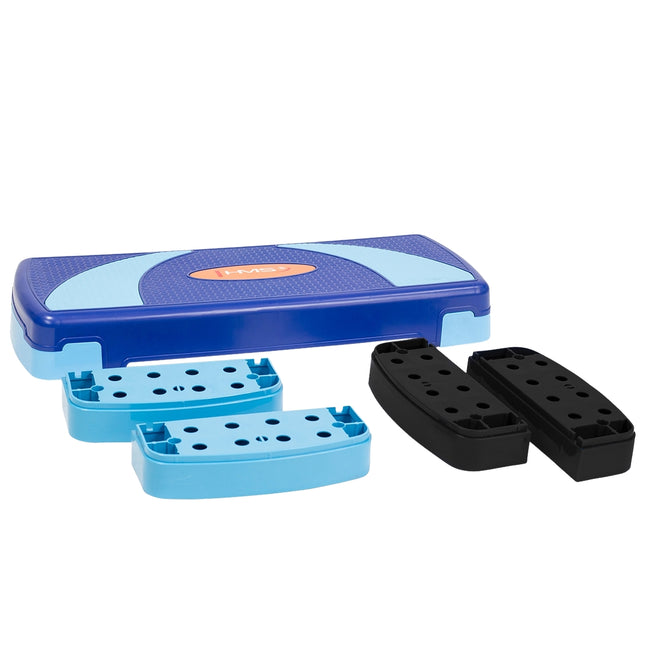 Aerobic Step Platform, Blauw, Verstelbare Hoogte