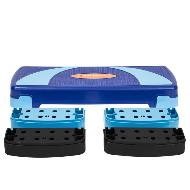 Aerobic Step Platform, Blauw, Verstelbare Hoogte