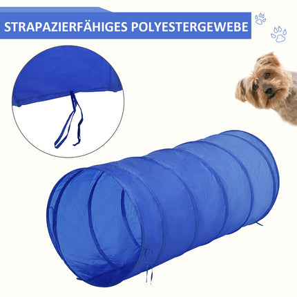 Agility tréninková sada pro psy – tunel, slalom, překážky