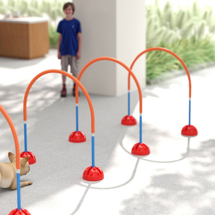 Dog Agility Set - 5-piece adjustable training kit