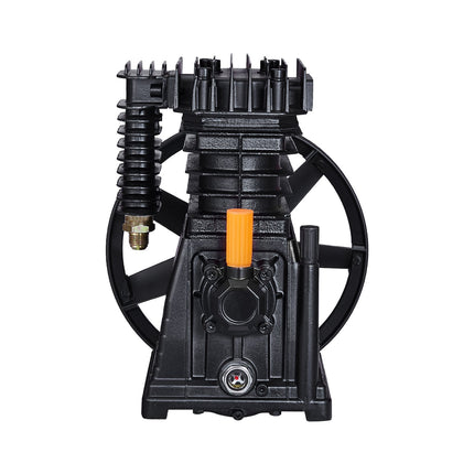 Air Compressor Pump Head, 3HP Twin Cylinder, 116 PSI