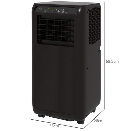 Přenosná klimatizace 9000 BTU – odvlhčovač a ventilátor