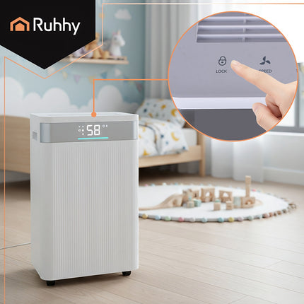 Odvlhčovač vzduchu 20L/den, WiFi, nádrž 4.3L, časovač
