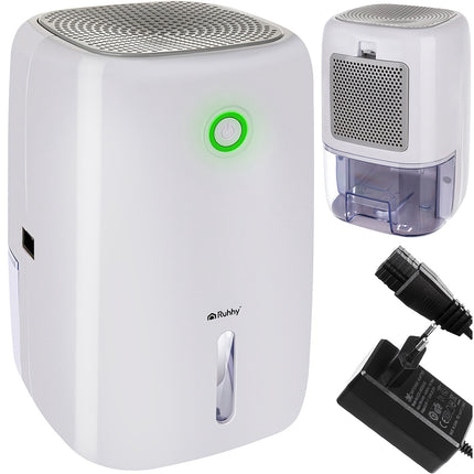 Odvlhčovač vzduchu, kompaktní a tichý, nádrž 800ml