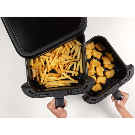 Horkovzdušná fritéza 11L, dvojitý koš, stohovatelná