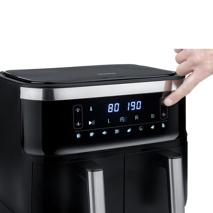 Horkovzdušná fritéza dvojitá 2X4L 2850W FR2453