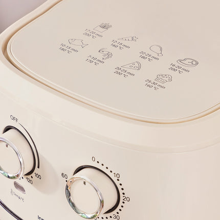 Horkovzdušná fritéza InnovaGoods Vynner Pro 5500 krémová 1700 W 5,5 L nerez