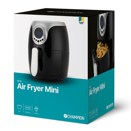 Horkovzdušná fritéza Mini 2.0L 1000W AF110 černá/stříbrná