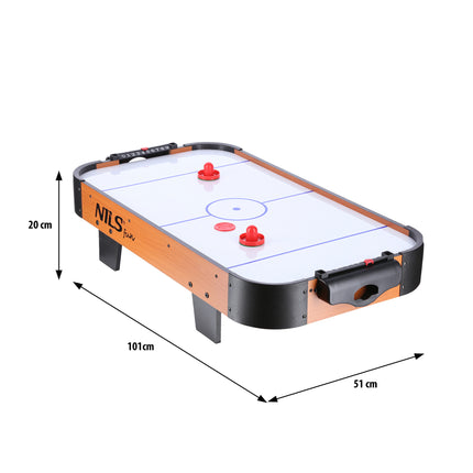 Airhockeytafel, compact formaat, binnenspel