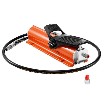 Air Hydraulic Foot Pump, 10000 PSI, 0.69 L Reservoir, 2 m Hose