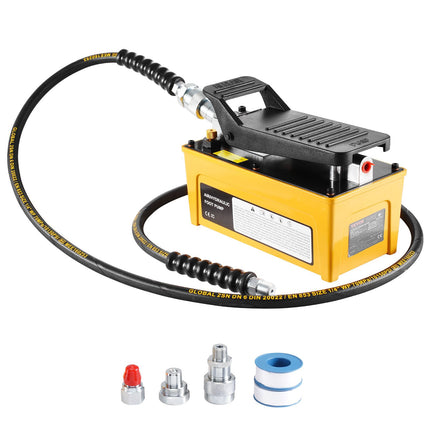 Air Hydraulic Foot Pump, 10,000 PSI, 1.6L Reservoir