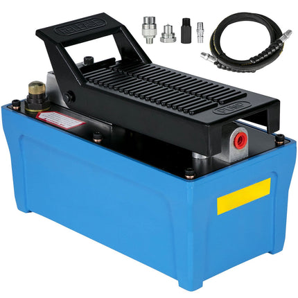 Air Hydraulic Foot Pump Power Pack, 10,000 PSI, 1.6L