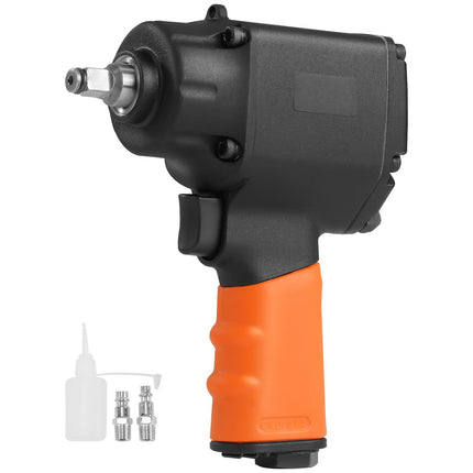 Air Impact Wrench, 3/8in Square Drive, 690 Ft-Lb