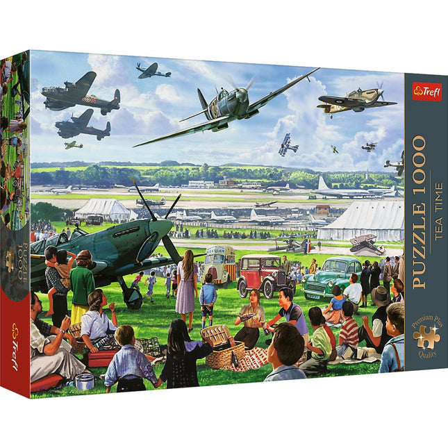 Puzzle Letecká show 1000 dílků Premium Plus pro dospělé