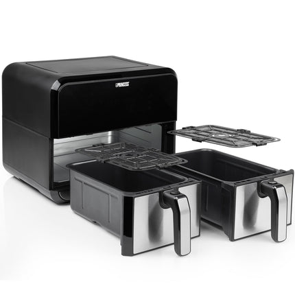 Horkovzdušná fritéza Double 2X4l 2400W 1802074 digitální